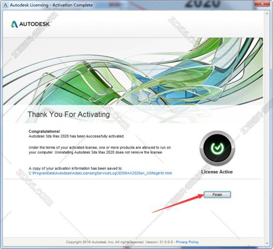 3dmax2020【3dsmax2020】官方中文（英文）破解版安裝圖文教程、破解注冊方法